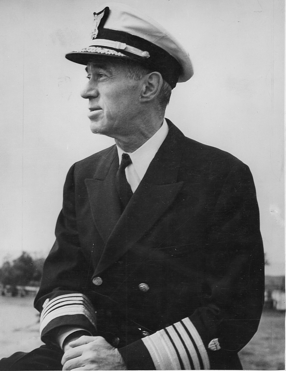 1. Photograph of World War II commandant, Admiral Russell Waesche. (U.S. Coast Guard) 1. Photograph of World War II commandant, Admiral Russell Waesche. (U.S. Coast Guard)